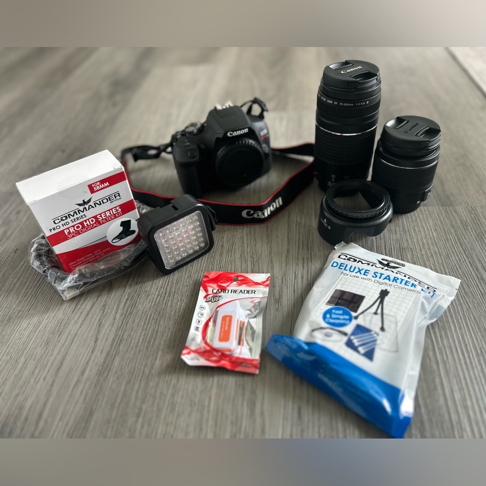 Canon Black Digital Camera with Professional Finish BRAND NEW-Still in plastic